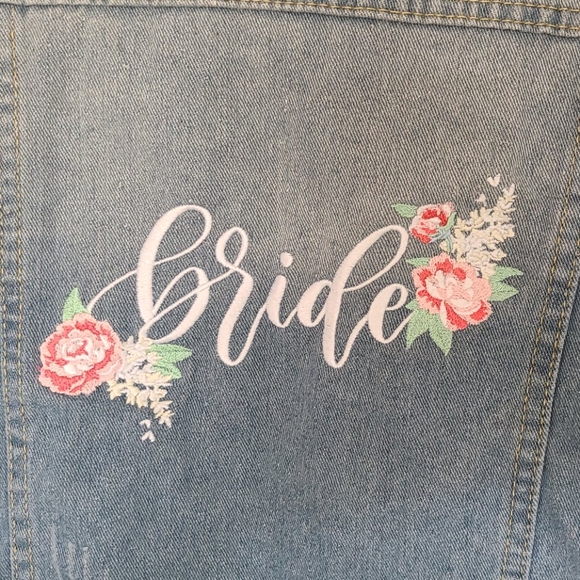 Bride Jean Jacket - Picture 2 of 3